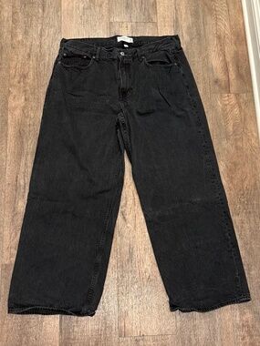 Abercrombie & Fitch The Ultra Loose Low Rise Curve Love